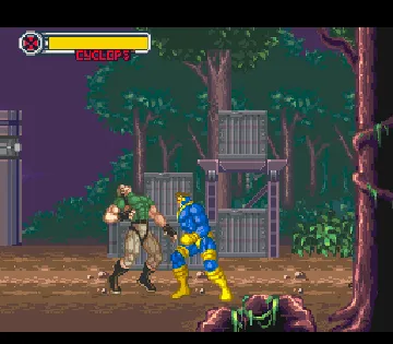 X-Men - Mutant Apocalypse (USA) screen shot game playing